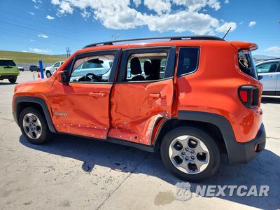 Drugie zdjęcie samochodu z przodu: 2015 JEEP RENEGADE LATITUDE VIN:ZACCJABH7FPC13386 - miniatura