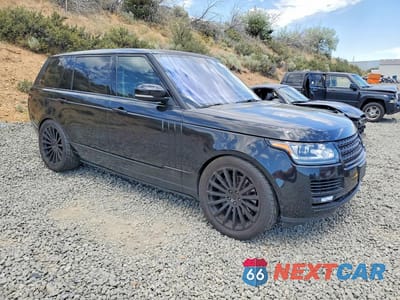 Czwarte zdjęcie samochodu z boku: 2014 LAND ROVER RANGE ROVER SUPERCHARGED VIN:SALGS3TF9EA195553 - miniatura