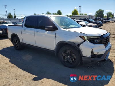 Czwarte zdjęcie samochodu z boku: 2021 HONDA RIDGELINE BLACK EDITION VIN:5FPYK3F85MB008668 - miniatura