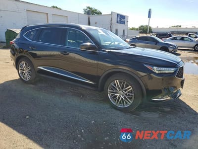 Czwarte zdjęcie samochodu z boku: 2022 ACURA MDX ADVANCE VIN:5J8YE1H82NL045890 - miniatura