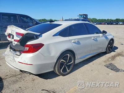 Trzecie zdjęcie samochodu z tyłu: 2022 HONDA ACCORD SPORT VIN:1HGCV2F39NA023002 - miniatura