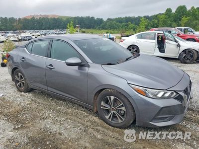 Czwarte zdjęcie samochodu z boku: 2021 NISSAN SENTRA SV VIN:3N1AB8CV1MY205409 - miniatura