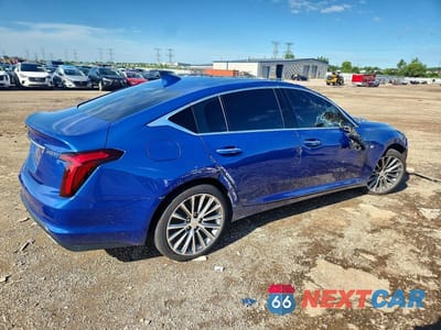 Trzecie zdjęcie samochodu z tyłu: 2020 CADILLAC CT5 PREMIUM LUXURY VIN:1G6DT5RK0L0116221 - miniatura