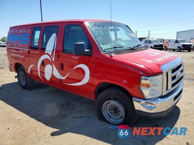 Czwarte zdjęcie samochodu z boku: 2014 FORD ECONOLINE E250 VAN VIN:1FTNE2EL7EDA89815 - miniatura