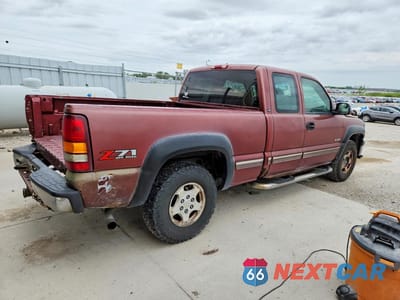 Trzecie zdjęcie samochodu z tyłu: 1999 CHEVROLET SILVERADO K1500 VIN:2GCEK19T1X1260800 - miniatura