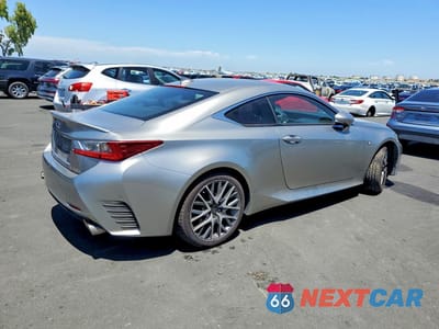 Trzecie zdjęcie samochodu z tyłu: 2017 LEXUS RC 200T VIN:JTHHA5BC8H5005464 - miniatura