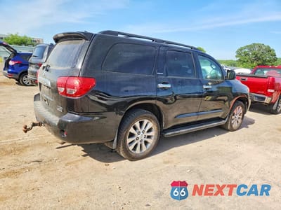 Trzecie zdjęcie samochodu z tyłu: 2011 TOYOTA SEQUOIA LIMITED VIN:5TDJY5G12BS045644 - miniatura