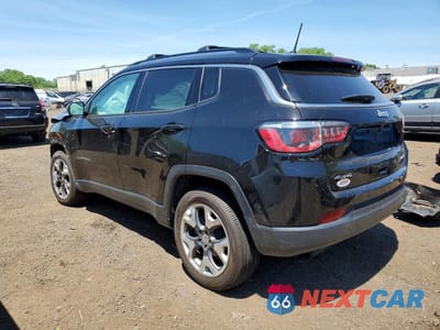 Drugie zdjęcie samochodu z przodu: 2019 JEEP COMPASS LIMITED VIN:3C4NJDCB1KT679404 - miniatura