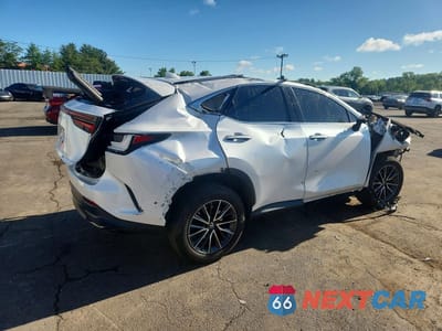 Trzecie zdjęcie samochodu z tyłu: 2022 LEXUS NX 350H VIN:2T2AKCEZ1NC001237 - miniatura