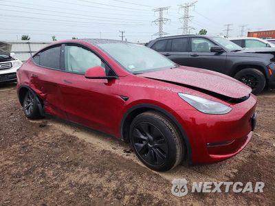 Czwarte zdjęcie samochodu z boku: 2025 TESLA MODEL Y VIN:7SAYGDEE4SF288719 - miniatura