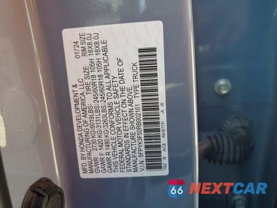 Zdjęcie 12 z 12 samochodu: 2024 HONDA RIDGELINE RTL VIN:5FPYK3F50RB002161 - miniatura