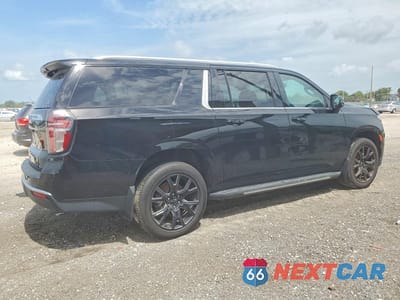 Trzecie zdjęcie samochodu z tyłu: 2023 CHEVROLET SUBURBAN C1500 LT VIN:1GNSCCKD7PR101468 - miniatura