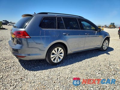 Trzecie zdjęcie samochodu z tyłu: 2017 VOLKSWAGEN GOLF SPORTWAGEN S VIN:3VW017AUXHM538122 - miniatura