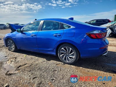 Drugie zdjęcie samochodu z przodu: 2019 HONDA INSIGHT TOURING VIN:19XZE4F99KE018741 - miniatura