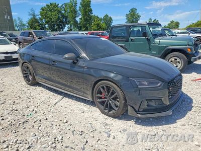 Czwarte zdjęcie samochodu z boku: 2018 AUDI S5 PRESTIGE VIN:WAUC4CF54JA136422 - miniatura