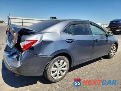 Trzecie zdjęcie samochodu z tyłu: 2016 TOYOTA COROLLA LE VIN:5YFBURHE4GP422287 - miniatura
