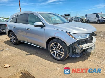 Czwarte zdjęcie samochodu z boku: 2018 ACURA MDX ADVANCE VIN:5J8YD4H82JL012001 - miniatura