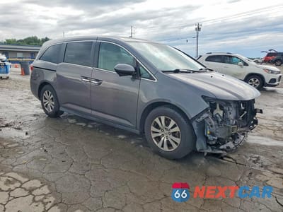 Czwarte zdjęcie samochodu z boku: 2016 HONDA ODYSSEY EX VIN:5FNRL5H42GB153381 - miniatura