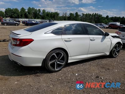 Trzecie zdjęcie samochodu z tyłu: 2022 HONDA ACCORD SPORT VIN:1HGCV1F34NA085241 - miniatura