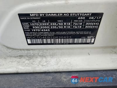 Zdjęcie 12 z 12 samochodu: 2018 MERCEDES-BENZ GLA 250 VIN:WDCTG4EB2JJ436493 - miniatura