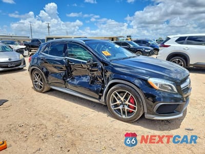 Czwarte zdjęcie samochodu z boku: 2016 MERCEDES-BENZ GLA 45 AMG VIN:WDDTG5CB1GJ229655 - miniatura