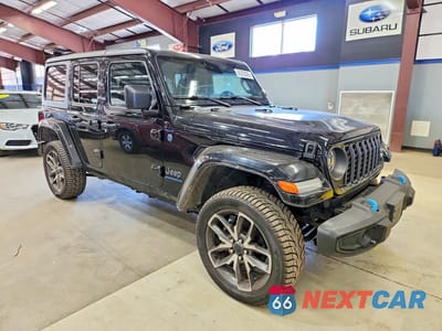 Czwarte zdjęcie samochodu z boku: 2024 JEEP WRANGLER 4XE VIN:1C4RJXN62RW141690 - miniatura