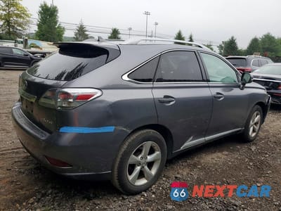 Trzecie zdjęcie samochodu z tyłu: 2012 LEXUS RX 350 VIN:2T2BK1BA6CC150540 - miniatura
