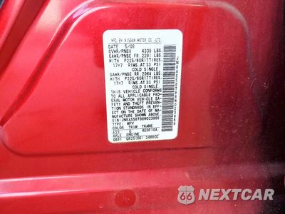 Zdjęcie 12 z 12 samochodu: 2008 NISSAN ROGUE S VIN:JN8AS58T88W023968 - miniatura