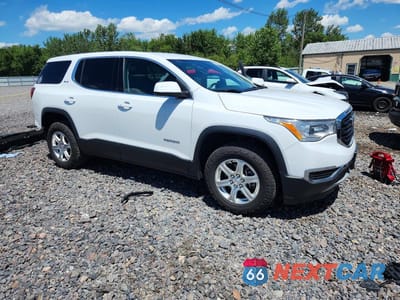 Czwarte zdjęcie samochodu z boku: 2019 GMC ACADIA SLE VIN:1GKKNKLA9KZ225627 - miniatura