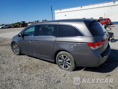 Drugie zdjęcie samochodu z przodu: 2016 HONDA ODYSSEY TOURING VIN:5FNRL5H95GB041623 - miniatura