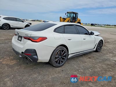 Trzecie zdjęcie samochodu z tyłu: 2022 BMW 430I GRAN COUPE VIN:WBA63AV03NFM02631 - miniatura