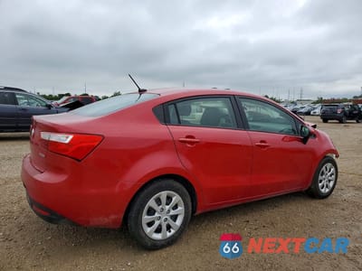 Trzecie zdjęcie samochodu z tyłu: 2013 KIA RIO EX VIN:KNADN4A38D6134743 - miniatura