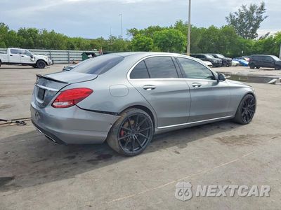 Trzecie zdjęcie samochodu z tyłu: 2016 MERCEDES-BENZ C 300 VIN:WDDWF4JB3GR151295 - miniatura