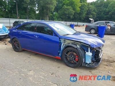 Czwarte zdjęcie samochodu z boku: 2026 HYUNDAI ELANTRA N BASE VIN:KMHLW4DK4TU036541 - miniatura