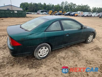 Trzecie zdjęcie samochodu z tyłu: 2001 HONDA CIVIC LX VIN:1HGEM22561L042088 - miniatura