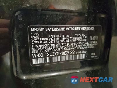 Zdjęcie 13 z 13 samochodu: 2016 BMW X1 XDRIVE28I VIN:WBXHT3C3XGP883983 - miniatura