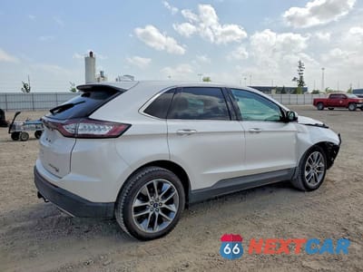 Trzecie zdjęcie samochodu z tyłu: 2016 FORD EDGE TITANIUM VIN:2FMPK4K83GBC66393 - miniatura