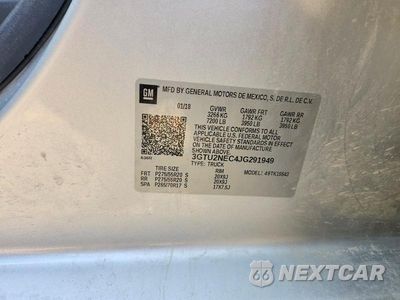 Zdjęcie 12 z 12 samochodu: 2018 GMC SIERRA K1500 SLT VIN:3GTU2NEC4JG291949 - miniatura