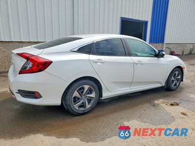 Trzecie zdjęcie samochodu z tyłu: 2021 HONDA CIVIC LX VIN:2HGFC2F59MH017107 - miniatura