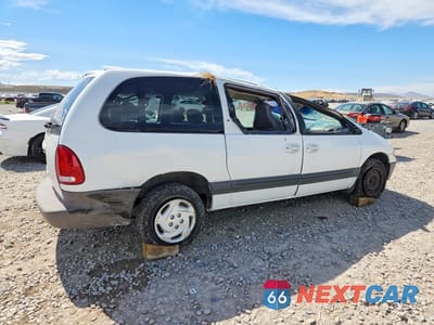 Trzecie zdjęcie samochodu z tyłu: 1999 DODGE GRAND CARAVAN SE VIN:2B4GP44G6XR476680 - miniatura