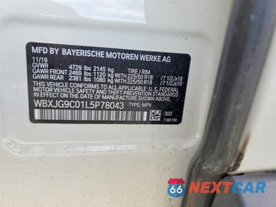 Zdjęcie 13 z 13 samochodu: 2020 BMW X1 XDRIVE28I VIN:WBXJG9C01L5P78043 - miniatura
