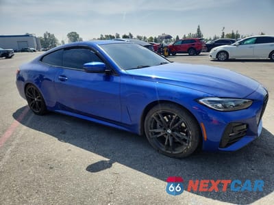 Czwarte zdjęcie samochodu z boku: 2023 BMW 430I VIN:WBA53AP08PCM04226 - miniatura