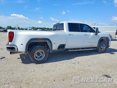Trzecie zdjęcie samochodu z tyłu: 2022 GMC SIERRA K3500 DENALI VIN:1GT49WEY7NF105616 - miniatura
