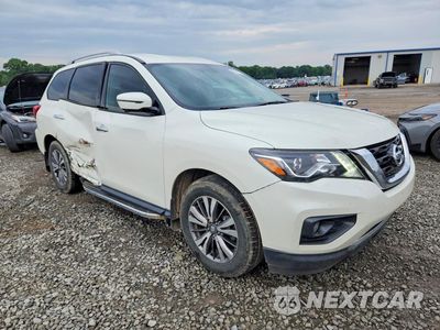 Czwarte zdjęcie samochodu z boku: 2019 NISSAN PATHFINDER SL VIN:5N1DR2MNXKC615483 - miniatura
