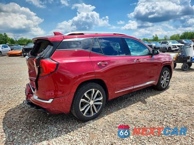 Trzecie zdjęcie samochodu z tyłu: 2019 GMC TERRAIN DENALI VIN:3GKALXEX8KL391712 - miniatura