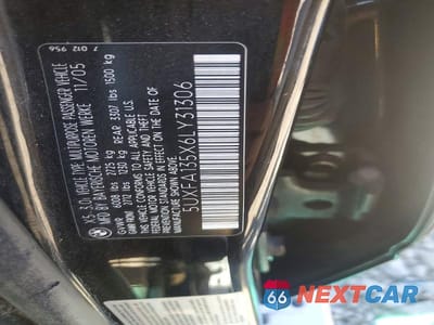 Zdjęcie 13 z 13 samochodu: 2006 BMW X5 3.0I VIN:5UXFA135X6LY31306 - miniatura