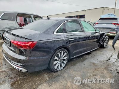 Trzecie zdjęcie samochodu z tyłu: 2021 AUDI A4 PREMIUM 40 VIN:WAUABAF48MA042685 - miniatura