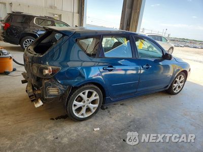 Trzecie zdjęcie samochodu z tyłu: 2008 MAZDA 3 HATCHBACK VIN:JM1BK343481866377 - miniatura