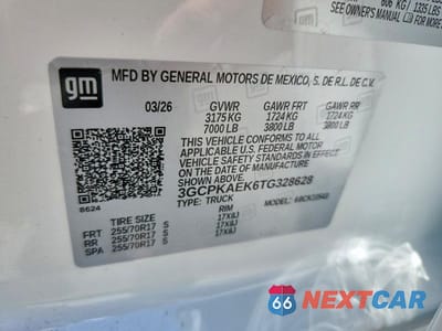Zdjęcie 13 z 13 samochodu: 2026 CHEVROLET SILVERADO K1500 VIN:3GCPKAEK6TG328628 - miniatura