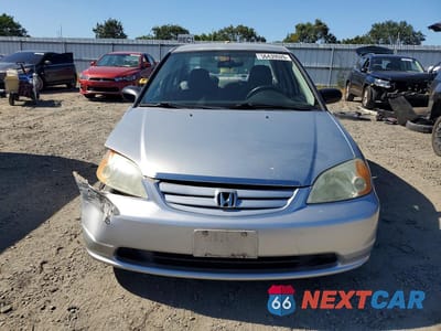 Piąte zdjęcie samochodu w środku: 2001 HONDA CIVIC LX VIN:2HGES16551H614758 - miniatura